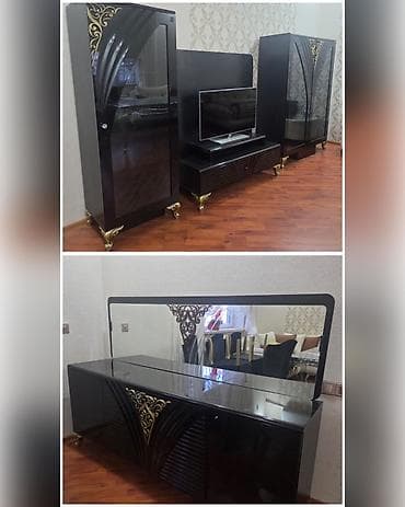 komod satilir: Komod,tv altlığı dəsti TƏCİLİ SATILIR deyə qiymət razılaşmaq olar — 1