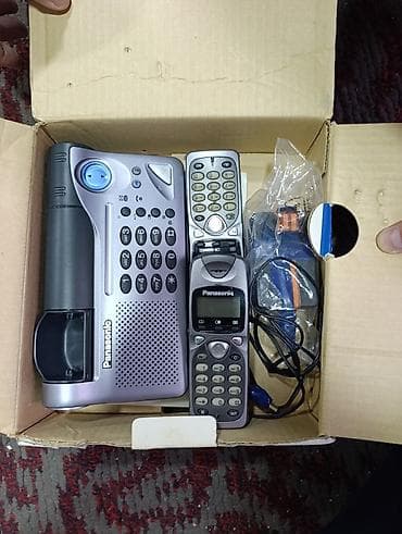 iwlemiw telfon: Stasionar telefon Panasonic, Simsiz, İşlənmiş — 2