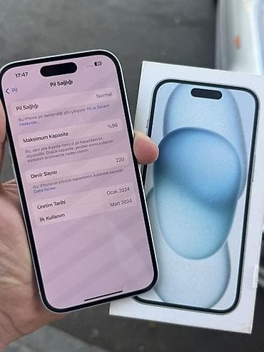 iphone r: IPhone 15, 128 GB, Ağ — 4