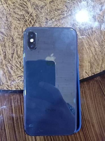 IPhone X, 64 ГБ, Matte Space Gray, Беспроводная зарядка, Гарантия, Face ID — 1