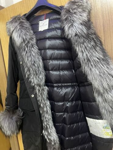 qadın paltolar: Palto, Moncler, L, rəng - Qara — 6