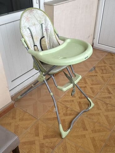 Uşaq yemək stulu - Rəng: açıq yaşıl - Yumşaq arxalıq və oturacaq lalafo.az -da Uşaq yemək stulu - Rəng: açıq yaşıl - Yumşaq arxalıq və oturacaq