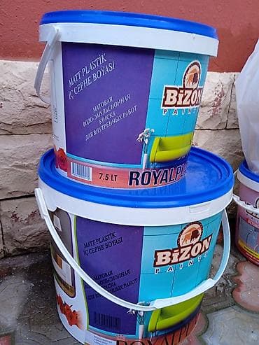 Bizon – matt plastik iç səth boyası ağzi açılmayib su qatilmayib lalafo.az -da Bizon – matt plastik iç səth boyası ağzi açılmayib su qatilmayib
