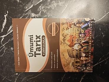 Velosiped ehtiyyat hissələri: Məhsul: “Ümumi Tarix – Kurikulumla” hazırlıq vəsaiti Nəşriyyat: RM — 2