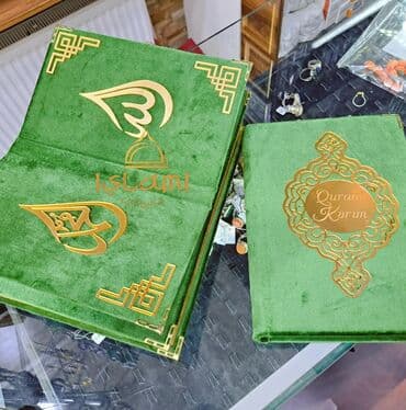 Her modelde her rengde Qurani Kerim destleri bizden. daha cox — 2