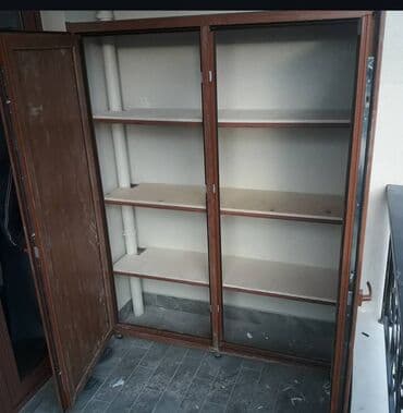 дешевый шкаф на балкон: Açılan, 6 qapı Düz dolab, Eyvan dolabı — 4