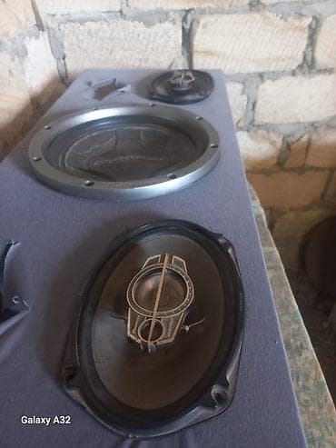 maşın kamerası: Pioneer akustik sistemi – avtomobil üçün subwoofer və koaksial — 2