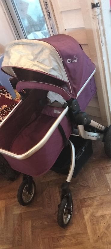 Коляски: Коляска-люлька несъемная, Возраст: <1 месяца — 1