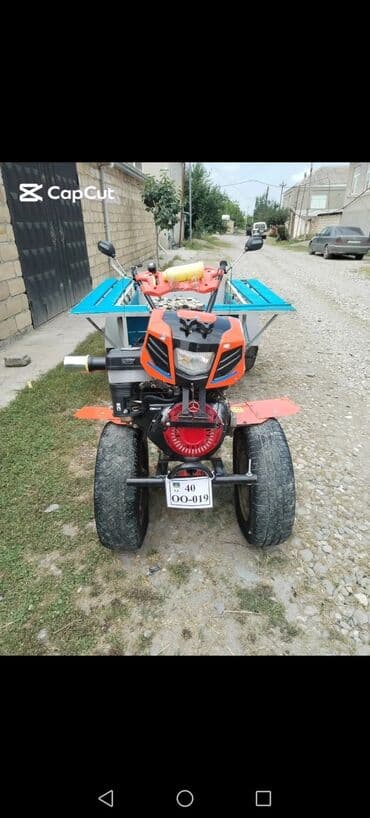 işlənmiş traktor: Motobloq qoşqu ilə birlikdə təqdim olunur. Bu motobloq kənd — 2