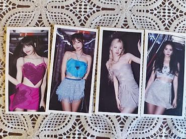 mini disk: Məhsul: Blackpink temalı mini foto kartlar dəsti Təsvir: - 4 ədəd — 1