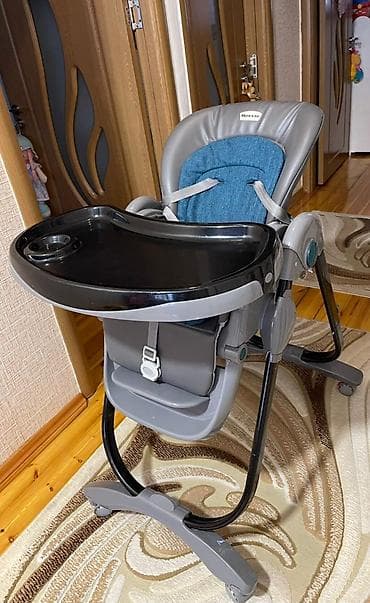 Uşaq yemək stulu – Move Kiss - Rahat və dayanıqlı konstruksiya - — 1