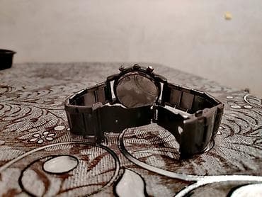 Мужская обувь: Наручные часы, Emporio Armani, цвет - Черный — 3