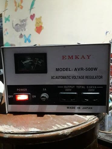 İşlənmiş, Ev üçün, 1 faza, Gərginliy stabilizatoru, 220 V, Ünvandan götürmə, Kredit yoxdur