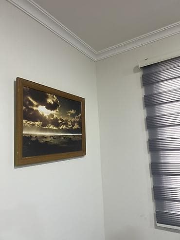 Divar üçün dekorativ tablo dəsti – 4 ədəd - Mövzu: təbiət və landşaft