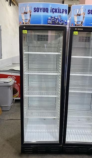 vitrini: Vitrin tipli içki soyuducusu - Ön şüşəli, tək qapılı model – “SOYUQ — 1