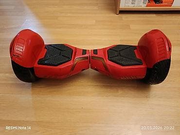 Гироскутеры: HOVERBOARD / GİRİŞİMÇİ ÖZBALANS SKUTER - Rəng: qırmızı, idman — 1