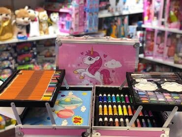 ● Rengleme Desti 145 Parça ● Ușaq yaradıcılığı üçün dəst camadan