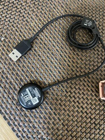 портативная зарядка: İşlənmiş, Smart saat, Samsung, rəng - Çəhrayı — 2