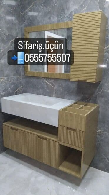 Duş kabinaları, arakəsmələr: Moydadir və dolabların istehsalı və anbar qiymətinə satışı Material — 6