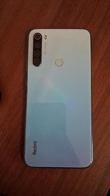 telefon qiyməti: Redmi 8, 64 GB, rəng - Mavi, Sensor, Barmaq izi, İki sim kartlı — 8