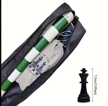 Спорт и хобби: Daşına bilən şahmat dəsti Ölçü:45x45 Sumkasıda var✅ Əlaqə üçün yaza — 3