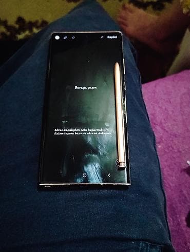 iphone 8 silver: Samsung Galaxy Note 20 Ultra, rəng - Qızılı, Qırıq — 3