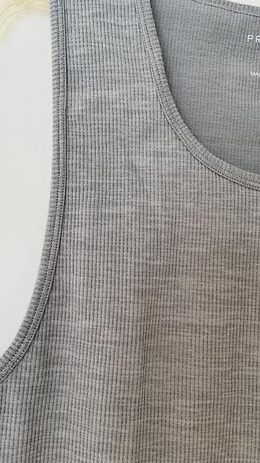 Plaşlar: Mayka, Bədən yığan, Yeni, L, rəng - Boz — 3