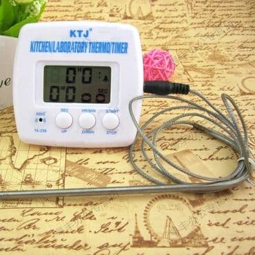toyuq əti: Qida termometri Mətbəx üçün səsli termometr Xüsusiyyətləri — 1