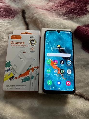 Samsung Galaxy A30, 64 GB, rəng - Boz, İki sim kartlı