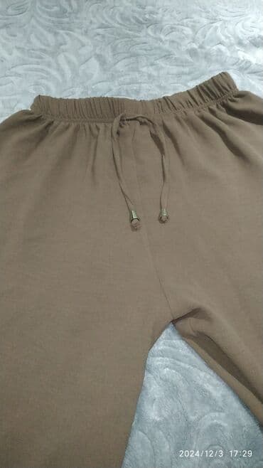 şalvar cins: Qadın üçün ayrobin (aerobin) yay şalvarı. Mənə qısa olduğu üçün — 2