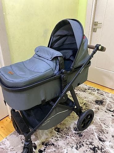 məktəb çantaları: Kidilo bebek arabası – dərin boz rəng, körpələr üçün rahat beşik tipli — 4