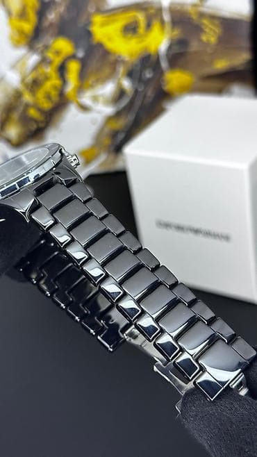 armani saat: Qol saatı, Emporio Armani, rəng - Ağ — 6