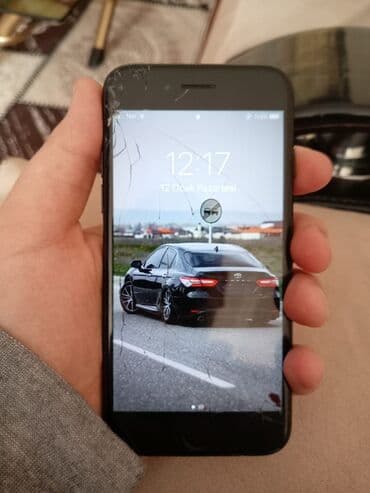 iphone 6 plus plata: IPhone 7, 128 GB, Qara, Qırıq — 6