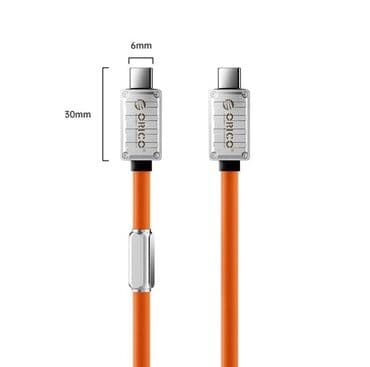 kompüterlər qiyməti: ⚡ORICO USB-C PD 240W Kabel – 1 metr güc və elastiklik bir arada! — 5