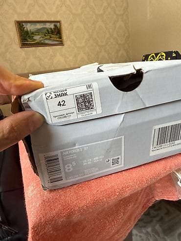 nike saat: Кроссовки Nike Air Force 1. Новые, 42 размер, ни разу не одевались — 4