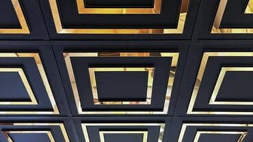 3d panel baku: Akustik asma tavan — 1