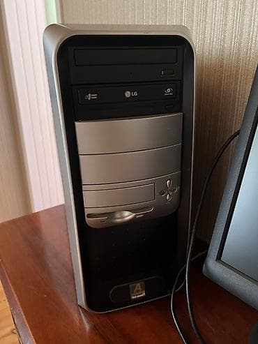 2 ci el komputer: Kompüter seti – masaüstü sistem blok + Dell monitor İkisi birlikdə 40 — 4