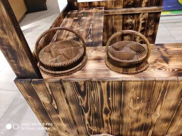 çex qabları: Dekor üçün. bağ və ya restorana çox gözəl oyma əl işi — 13