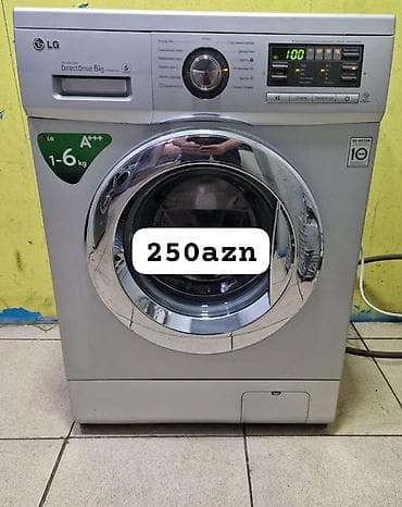 panel radiyatir: LG paltaryuyan maşın – İnverter Direct Drive, 6 kq - Yük tutumu: 1–6 — 1