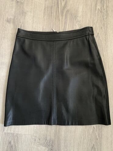 Deri etek olchu 36-38 1 defe geyilib giymet 25azn