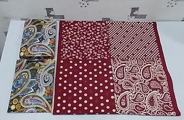 Şərf buta naxışları ilə, Bordo rəngli şal – paisley və xallı — 4