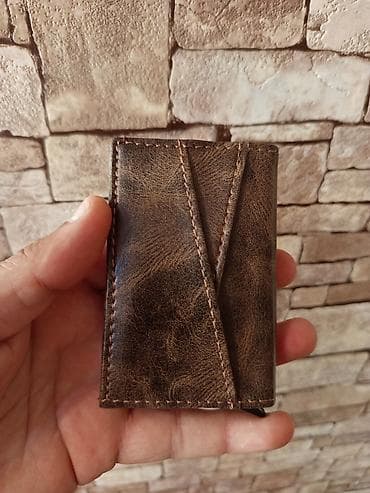 solido accessories: Pulqabı, Təbii dəri, Yeni — 5