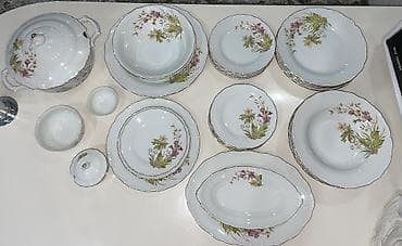 nahar: Nahar dəsti, rəng - Ağ, Farfor, Çexiya — 1