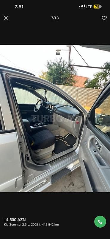 hibrit maşınlar: Kia Sorento: 2.5 l | 2005 il Ofrouder/SUV — 5