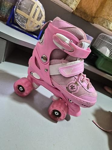 Məhsul: Uşaq dördtəkərli patinlər (rollers) - Rəng: Çəhrayı - Dizayn — 7