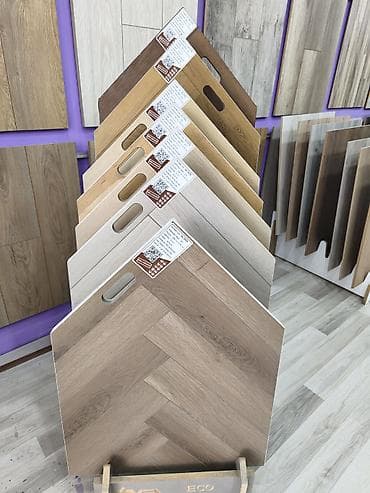 Laminat döşəmə panelləri – müxtəlif tekstura və tonlarda - Taxta — 1