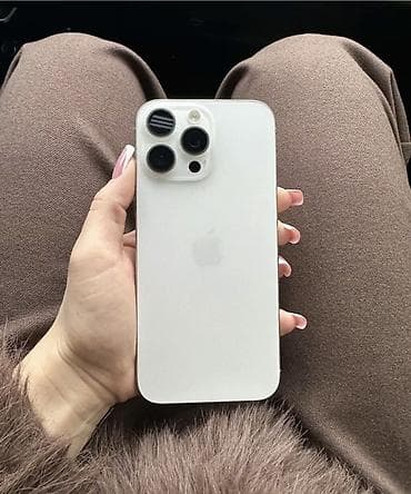 IPhone 15 Pro Max, 256 GB, Natural Titanium, Zəmanət — 1