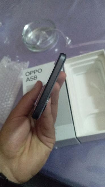 4g: Oppo A58 4G, 128 GB, rəng - Qara — 7