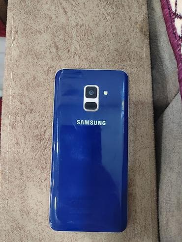 j6 2018: Samsung Galaxy A8 2018, rəng - Mavi, Barmaq izi — 3