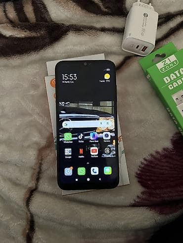 Redmi Note 8, 64 GB, rəng - Qara, Face ID